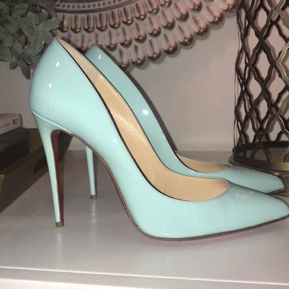 SOLD ❌ Louboutin Pigalle Follies 100mm Source 38.5 - Picture 7 of 8